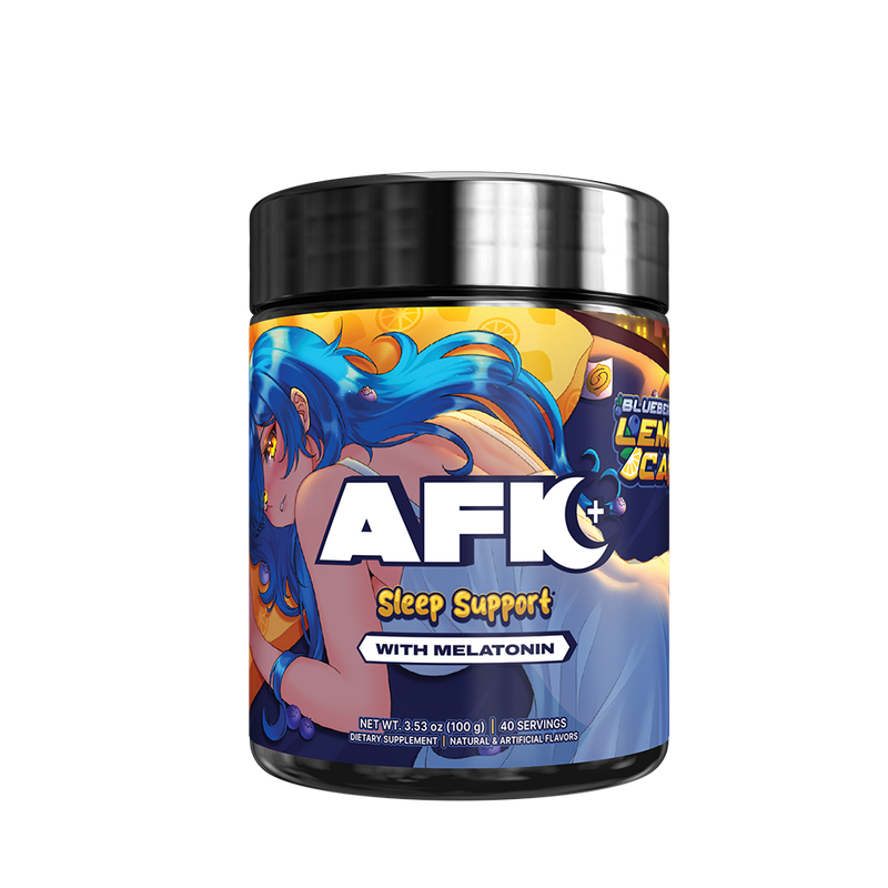 AFK+ (with Melatonin): Blueberry Lemoncake - 40 Servings - Gamer Supps