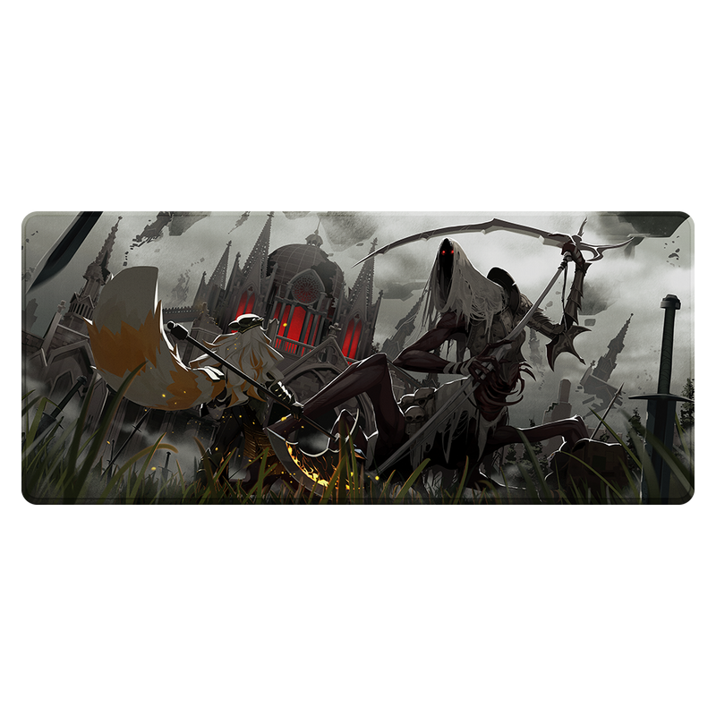 Deme Souls: The Battle Mousepad - Gamer Supps