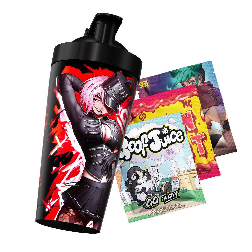 Waifu Cups x FeFe: Welcome to The Breed Brigade Metal Shaker