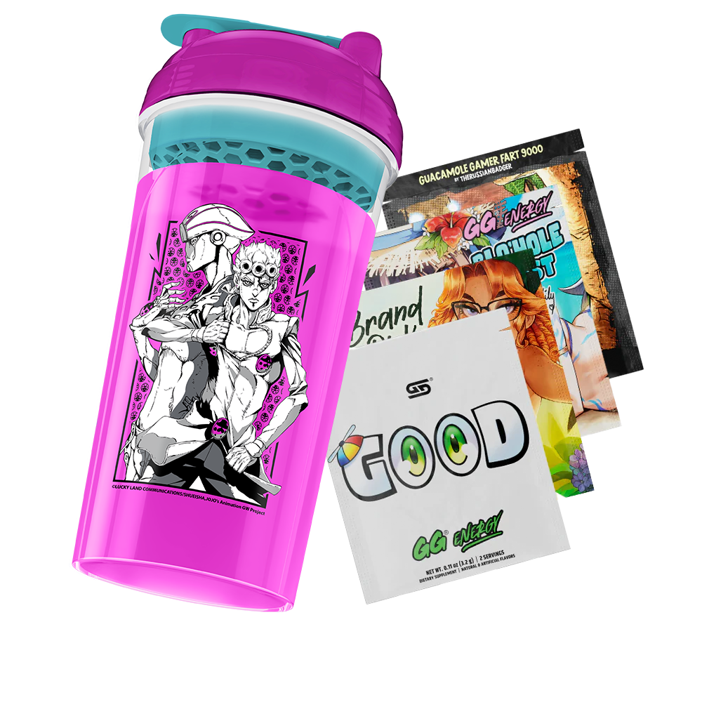 JoJo's Bizarre Adventure Shaker Cup: Giorno Giovanna - Gamer Supps