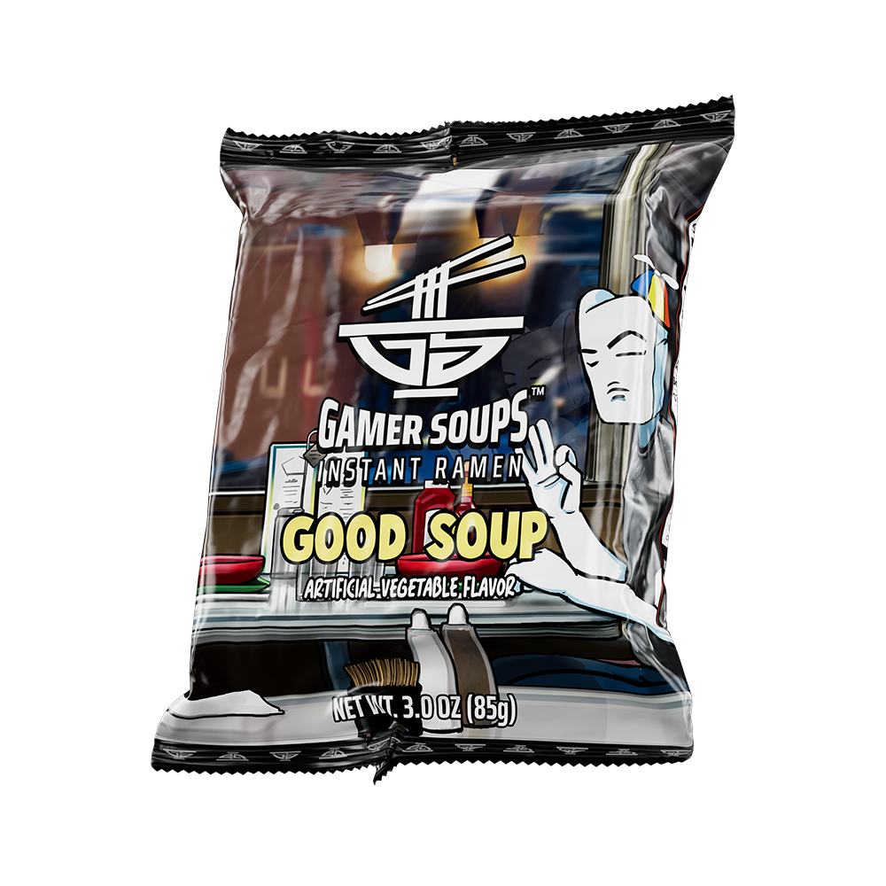 Gamer Soups Instant Noodles- Good Soup Bricks (5 Pack) - Gamer Supps