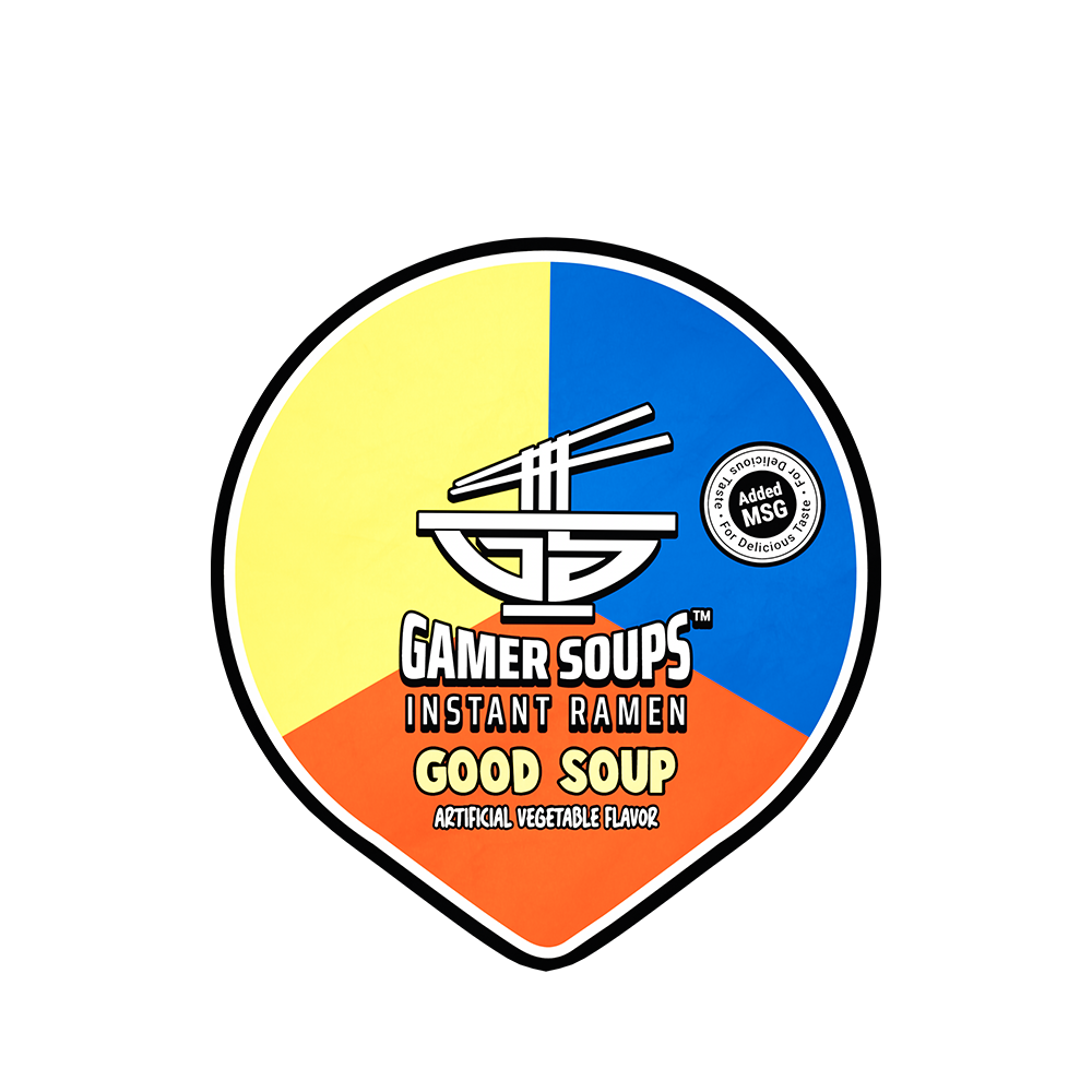 Gamer Soups Instant Noodles - Good Soup (Single Cup) - Gamer Supps