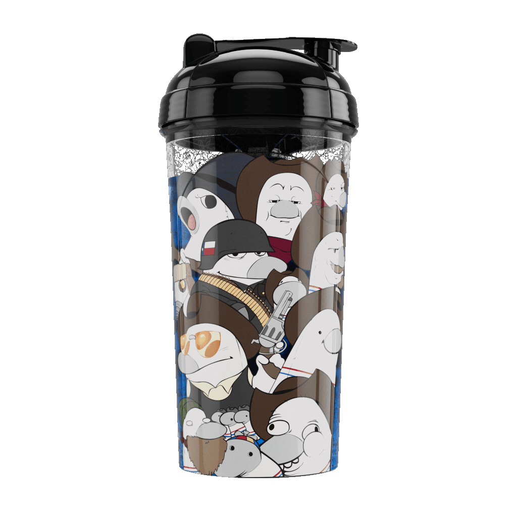 24oz JFJ All Over Wrap Shaker - Gamer Supps