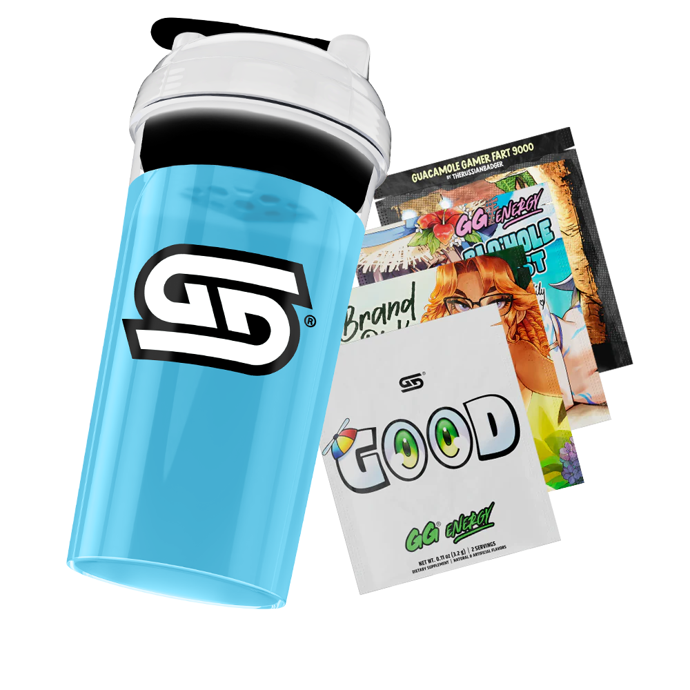24oz Gamer Supps Shaker Clear - 1 - Gamer Supps
