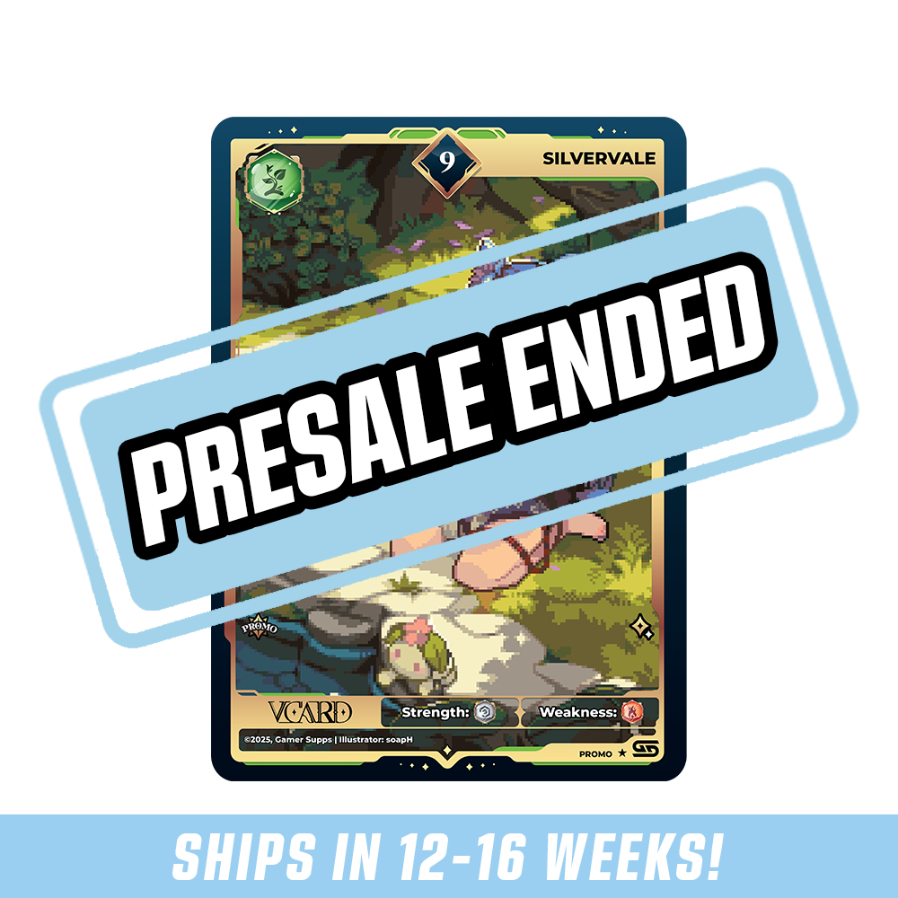 PIXEL CUPS x Silvervale: VCard Promo Card (Info) | Gamer Supps