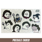 JFJ Sticker Sheet (Info) - Gamer Supps