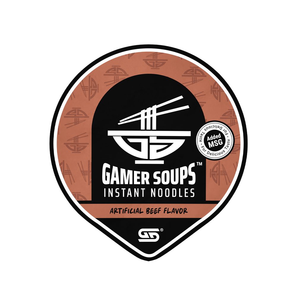 Gamer Soups Instant Ramen - Variety Pack - Gamer Supps