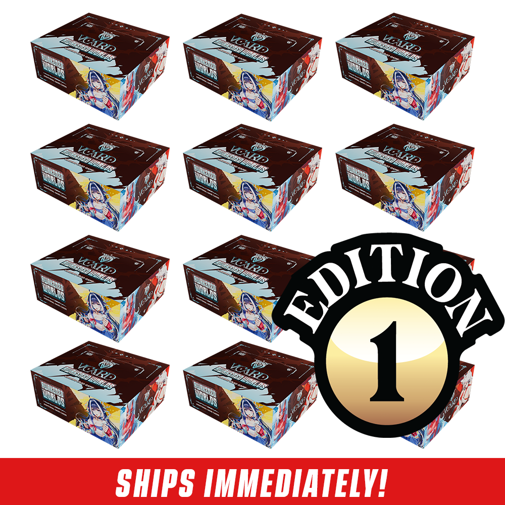 VCard Set 2: Awakened Worlds First Edition Booster Box Master Case