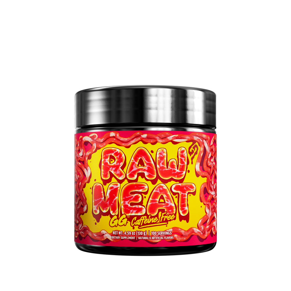 Raw Meat Caffeine Free - 100 Servings - Gamer Supps