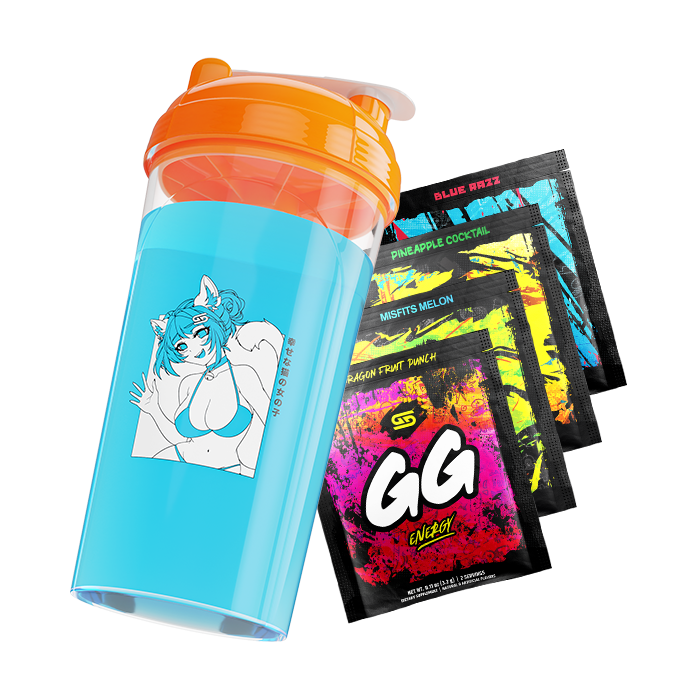 Cat Girl Shaker Bottle