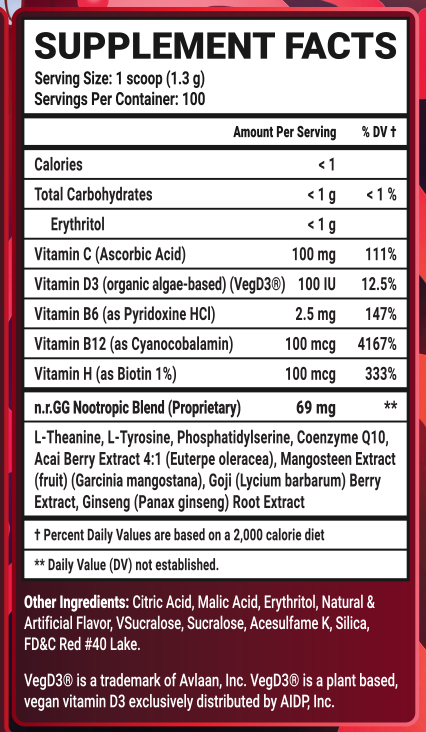 CaseOh's Nuclear Bombsicle Caffeine Free - 100 Servings