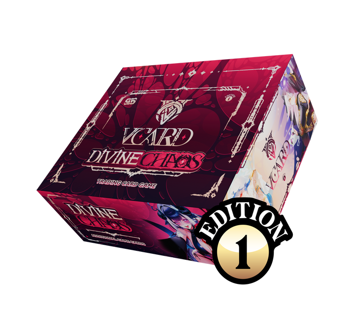 VCard Set 3: Divine Chaos First Edition Booster Box - Gamer Supps