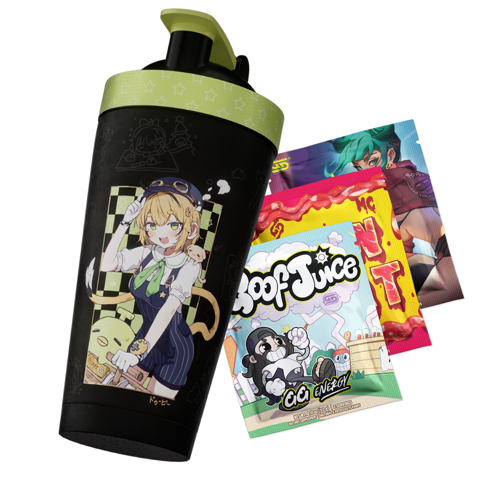 Waifu Cups x Dooby3D: Metal Shaker - Gamer Supps