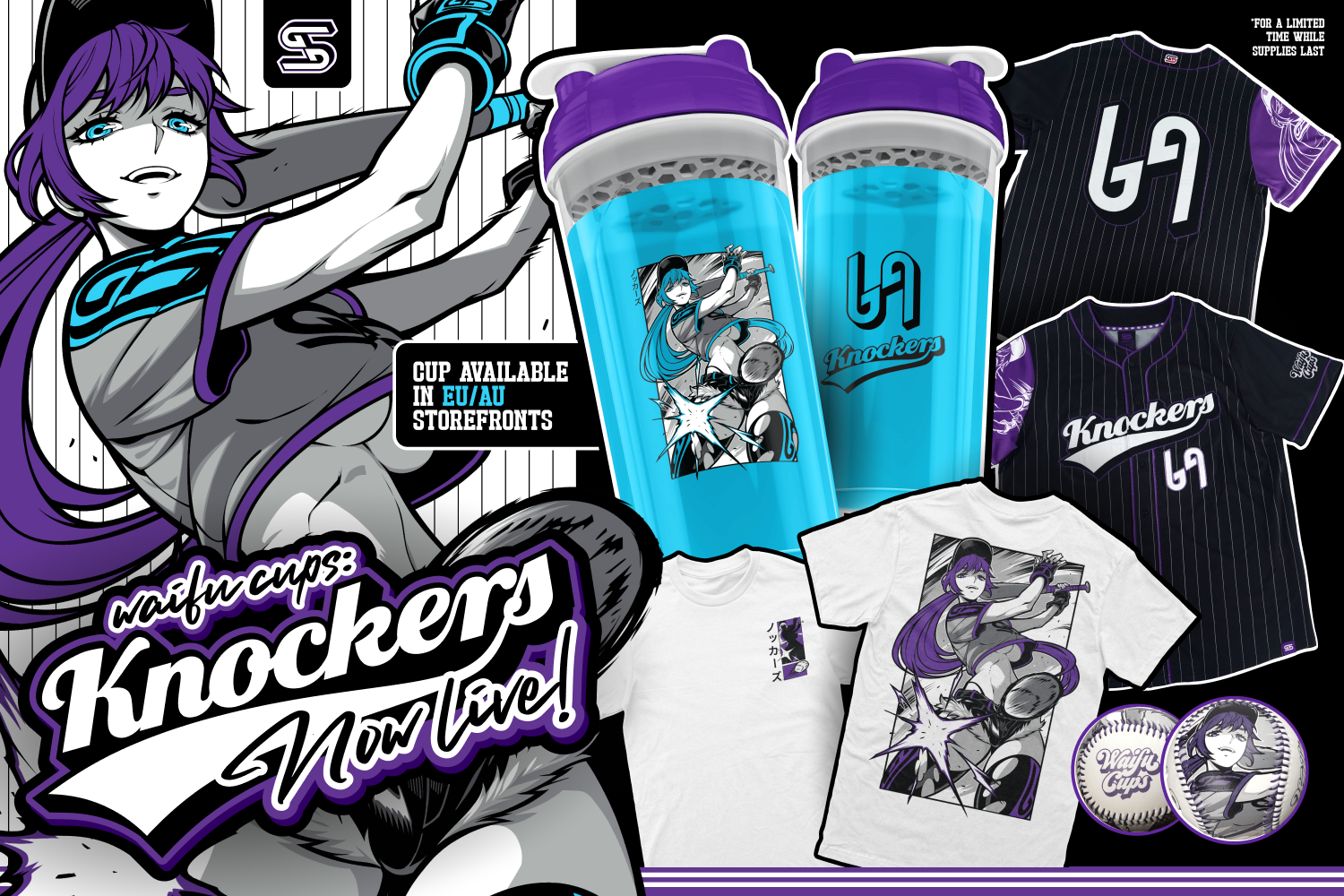 The Leader in Gaming Energy & Nutrition; Waifu Cups/Gaming Supplements