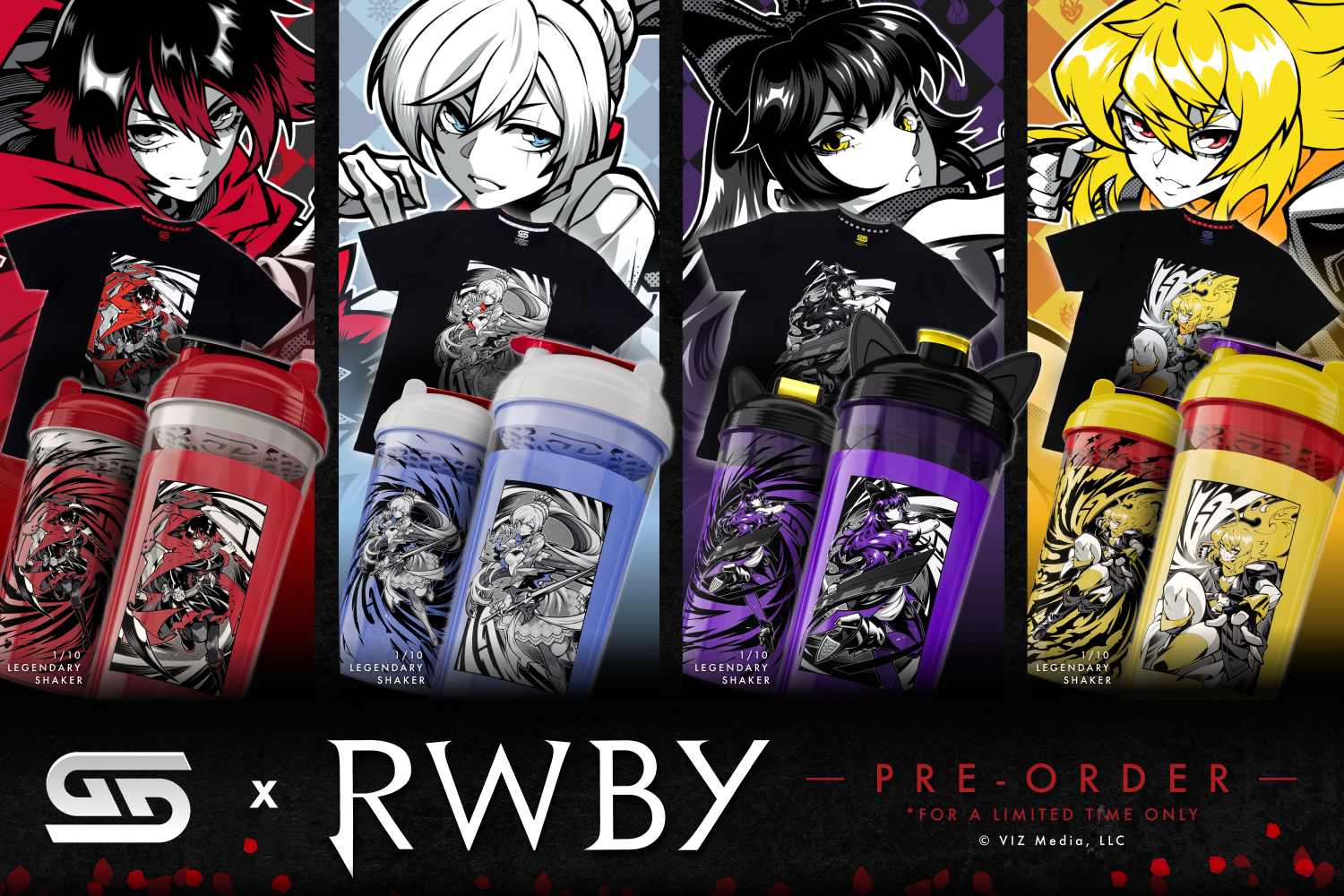 Gamer Supp x RWBY Pre-Order - Gamer Supps