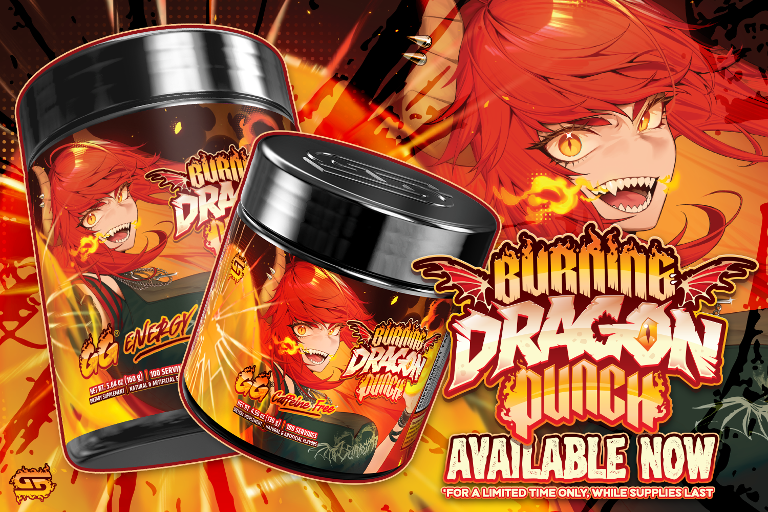 Burning Dragon Punch GG Drop by Zentreya - Gamer Supps