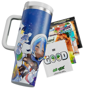 Metal Waifu Tumbler: Astro