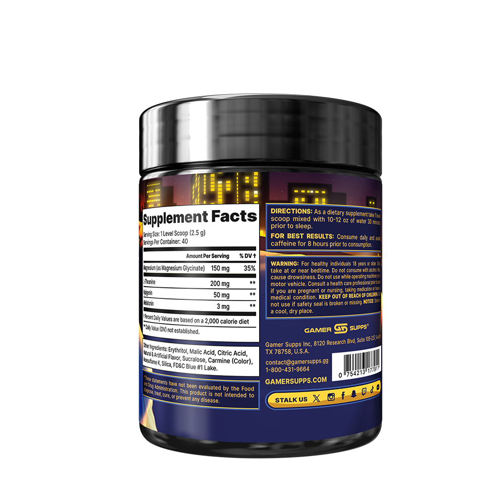 AFK+ (with Melatonin): Blueberry Lemoncake  - 40 Servings