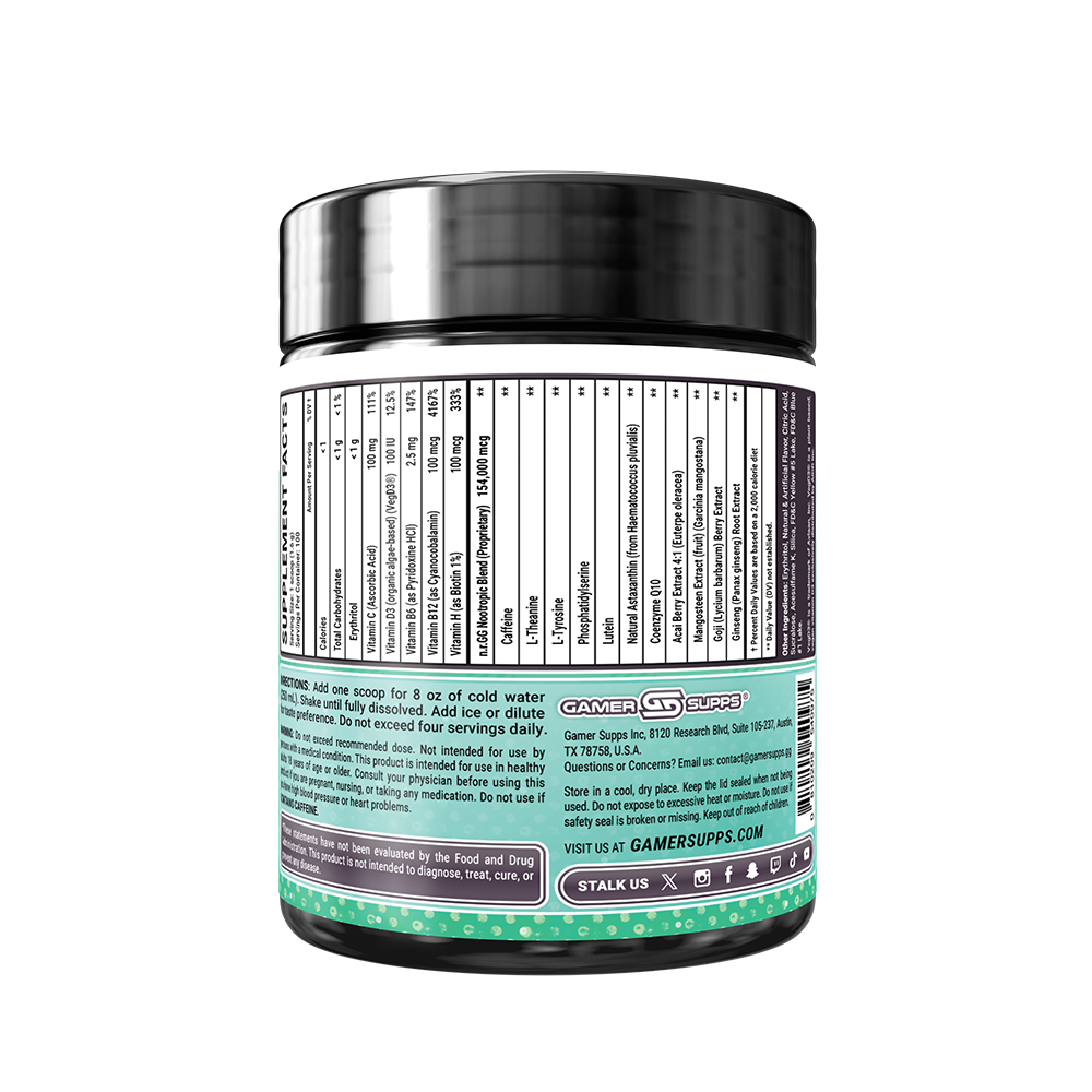Ectoplasm Rush GG - 100 Servings: Gamer Supps