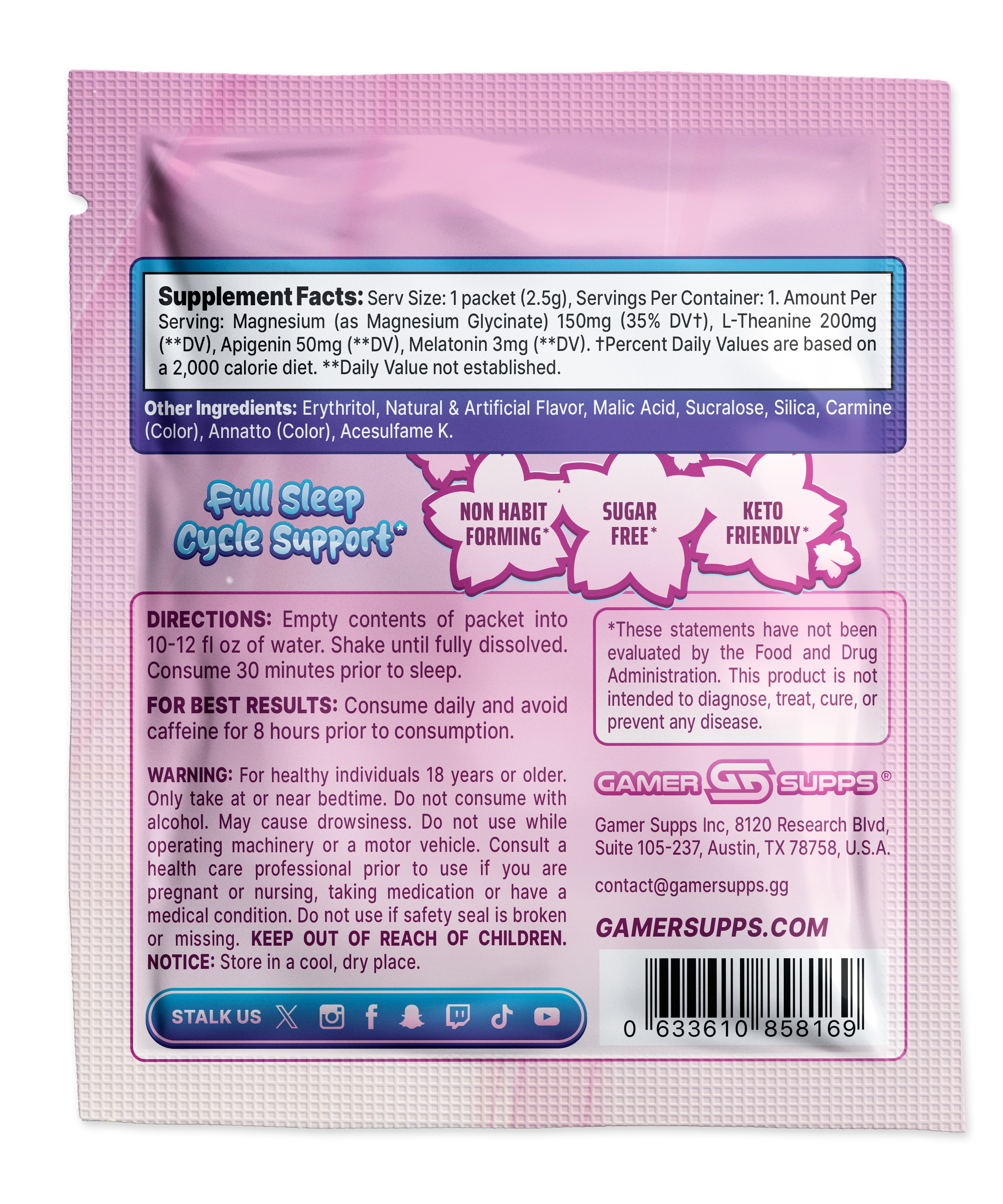 AFK+ Sample Packs - Gamer Supps