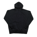 Black Embossed Hoodie