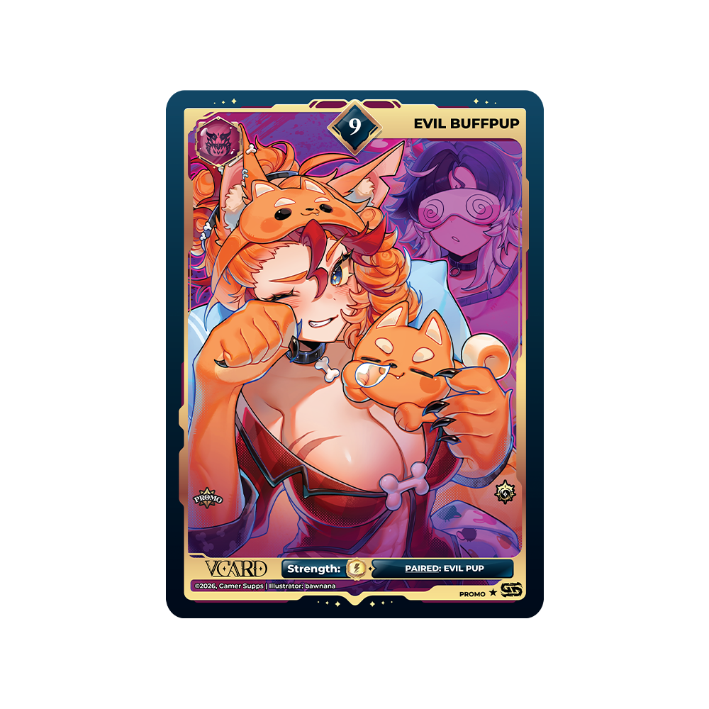 Buffpup Sleep Over: Promo VCard