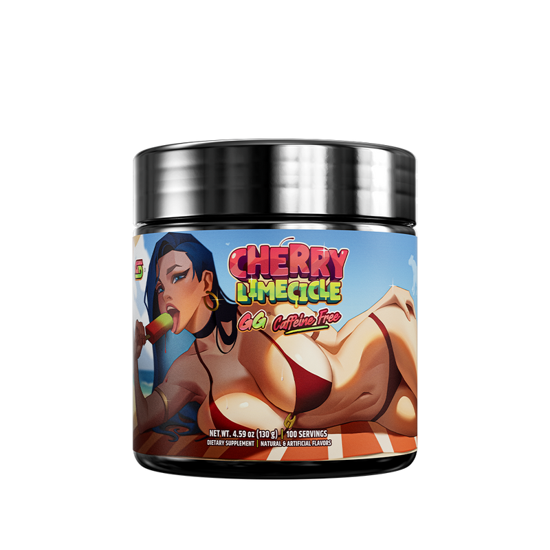 Cherry Limecicle Caffeine Free - 100 Servings - Gamer Supps