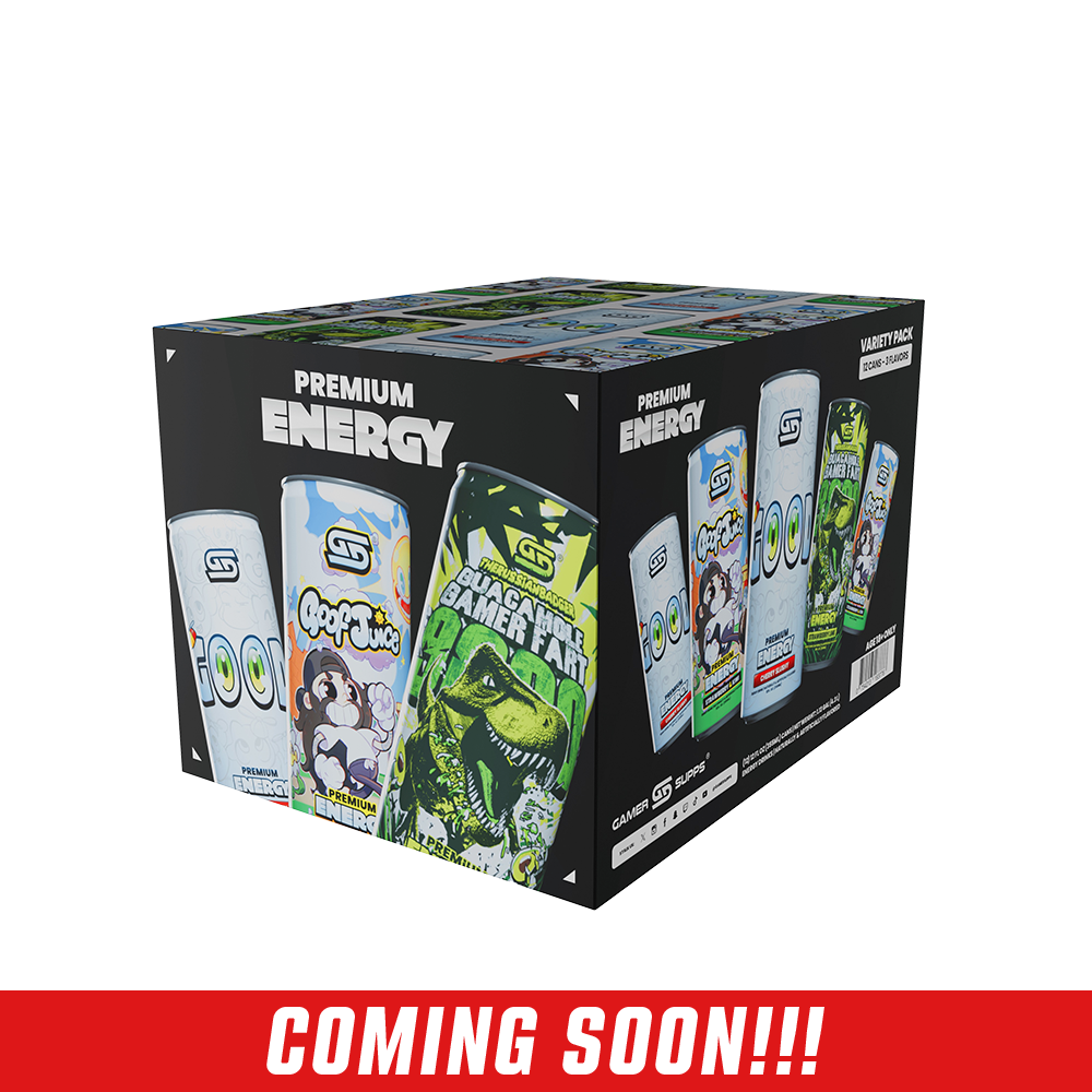 GG® Energy - Variety Pack (12 Cans) (Coming Soon!!!)