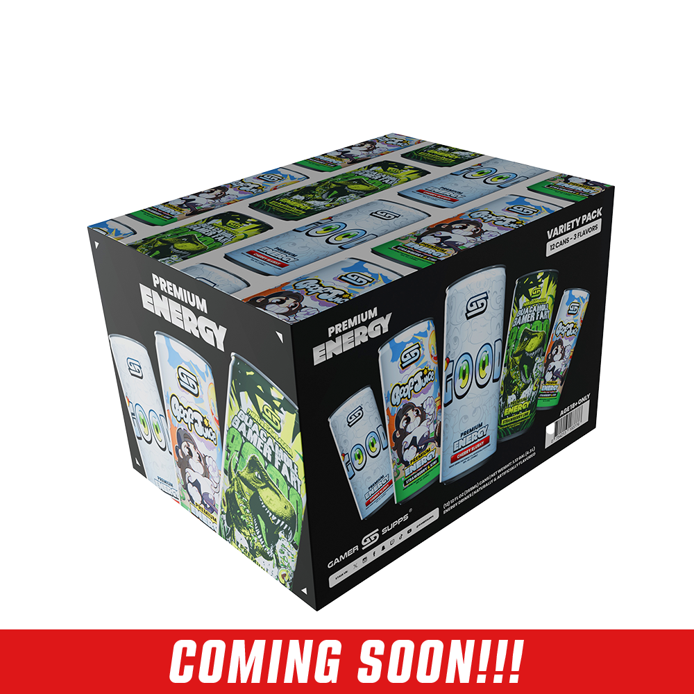 GG® Energy - Variety Pack (12 Cans) (Coming Soon!!!)