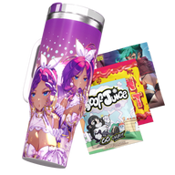 Waifu Cups x ChaChaYourVmom: Metal Tumbler