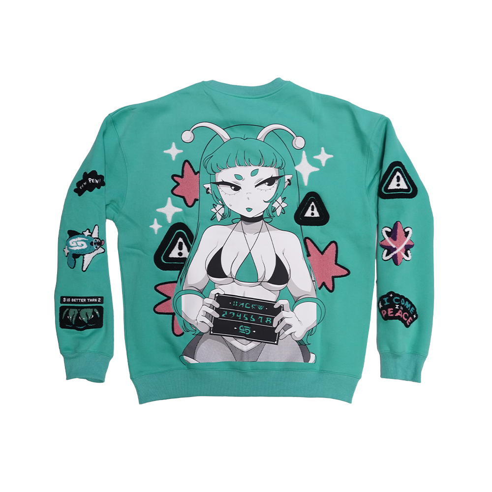 "I Come in Peace" Crewneck