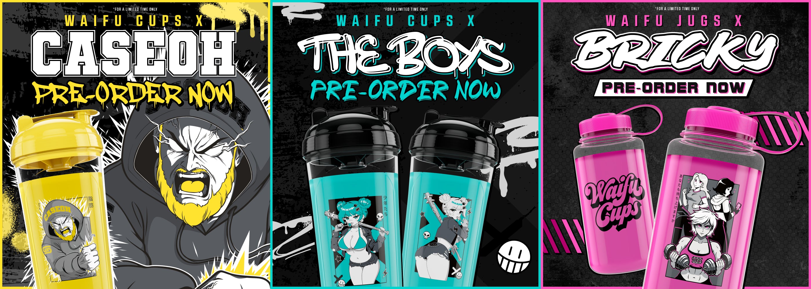 Waifu Cups x Bricky