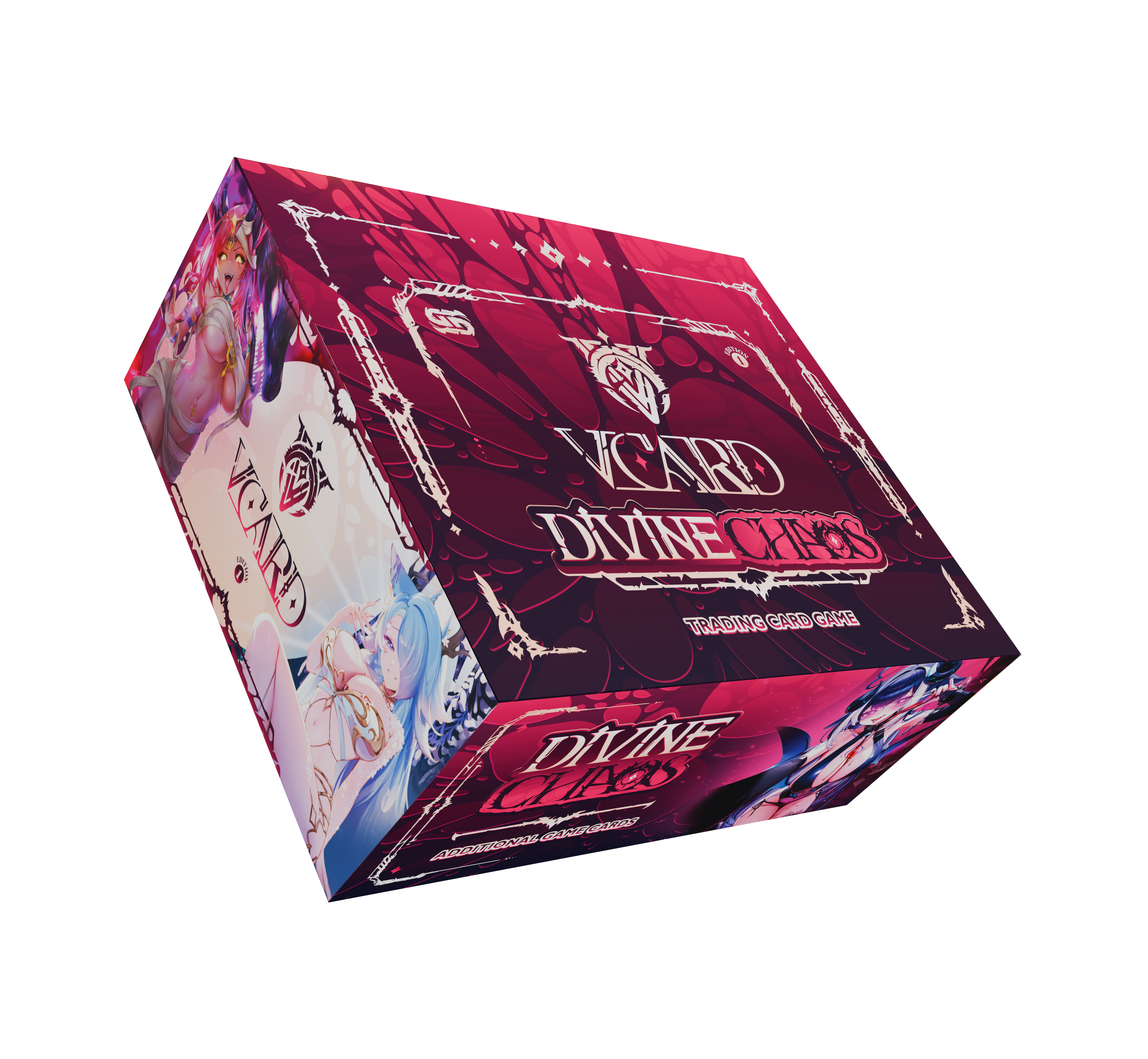 VCard Set 3: Divine Chaos First Edition Booster Box - Gamer Supps