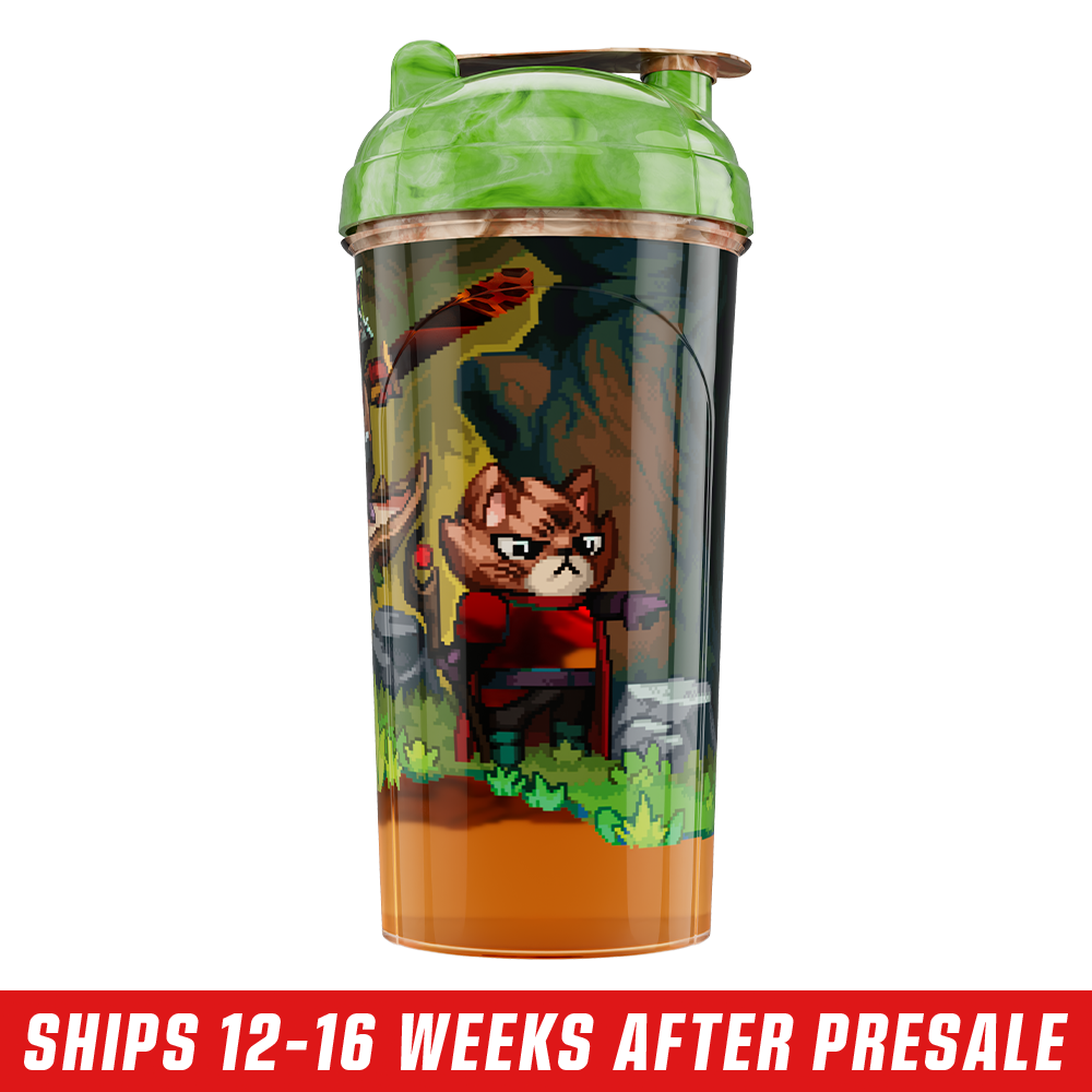 PIXEL CUPS x Emongg: Meowdle Earth