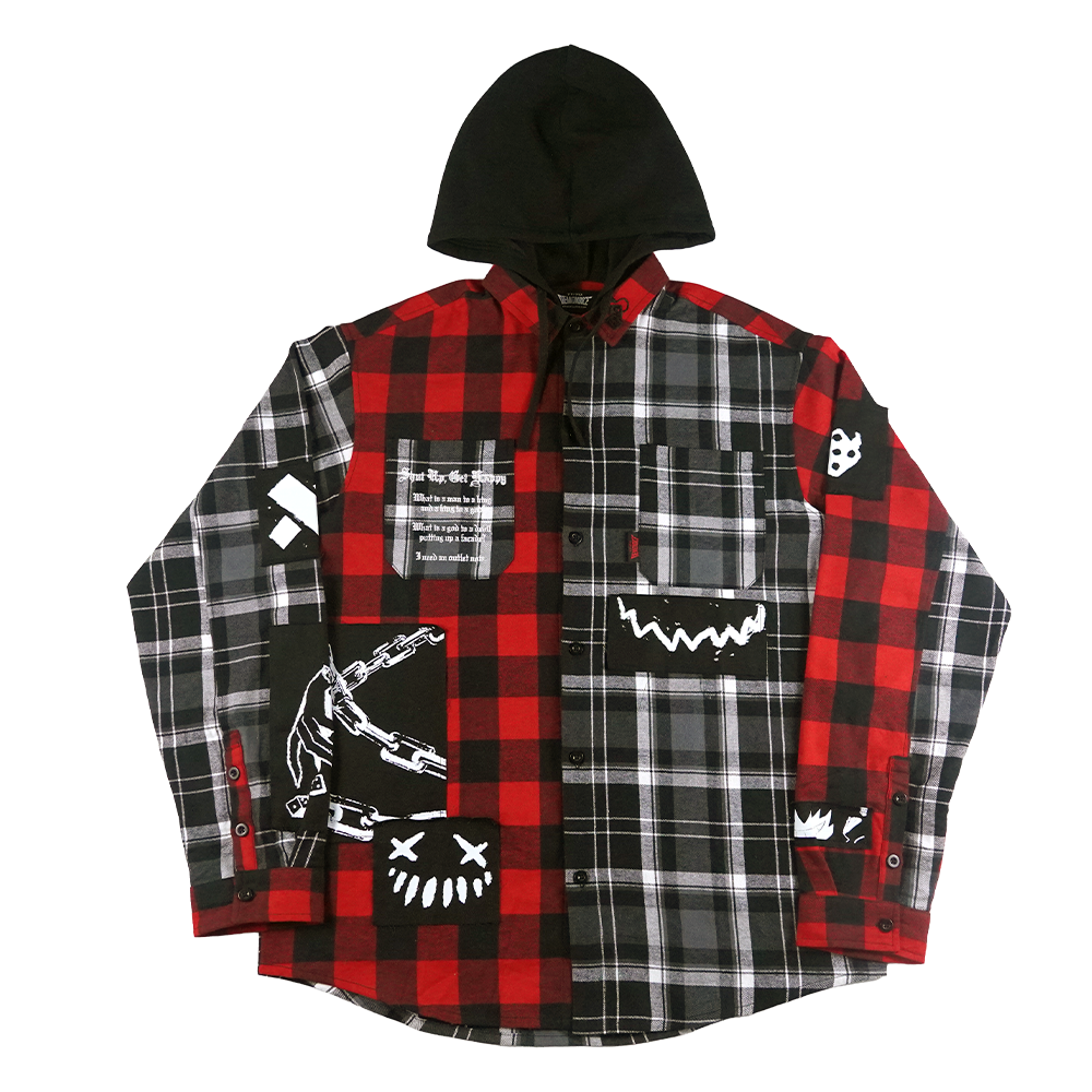 DEMONDICE: Hooded Flannel - Gamer Supps