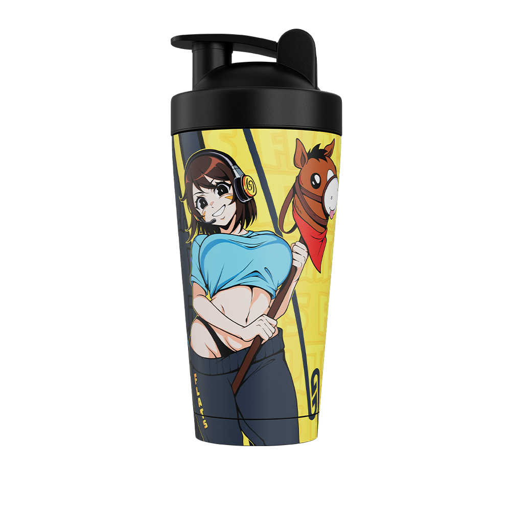 Waifu Cups x Flats: Metal Shaker - Gamer Supps