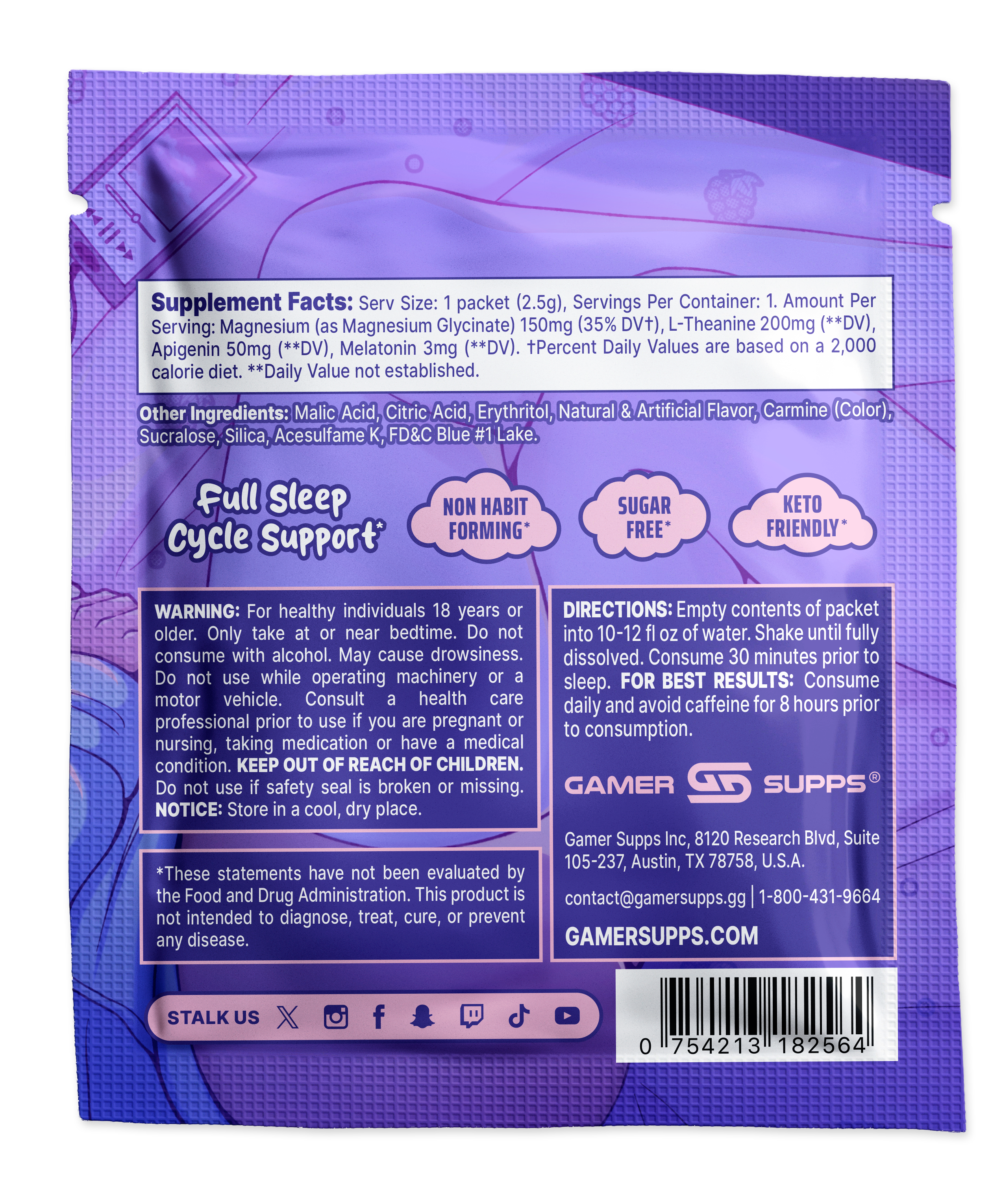 AFK+ Sample Packs - Gamer Supps