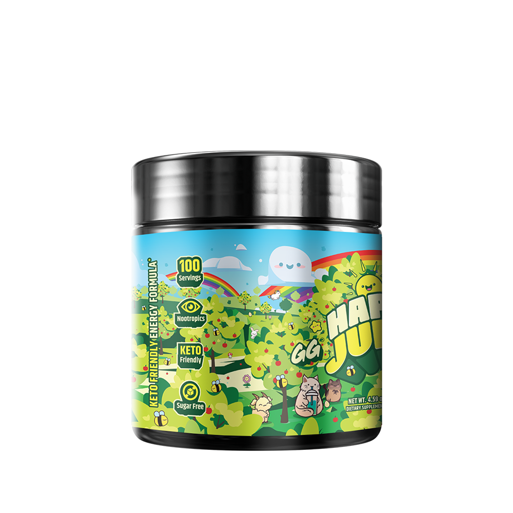 Happy Juice GG Caffeine Free - 100 Servings - Gamer Supps