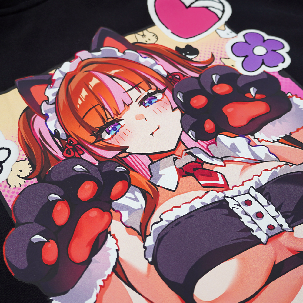 Nyan Service: Cat Ear Zip Hoodie - Gamer Supps
