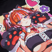 Nyan Service: Cat Ear Zip Hoodie - Gamer Supps