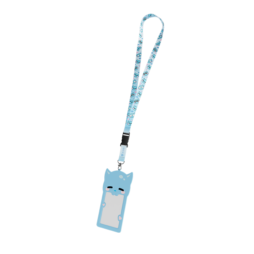 card sleeve lanyard VCard Divine Chaos: Lanyard Card Holder Kuro