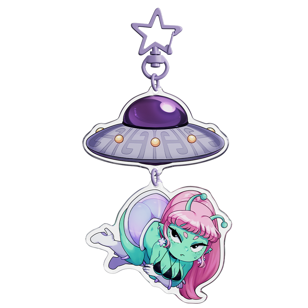 quot I Come In Peace quot Acrylic Keychain Gamer Supps quot I Come In Peace quot Acrylic Keychain Gamer Supps