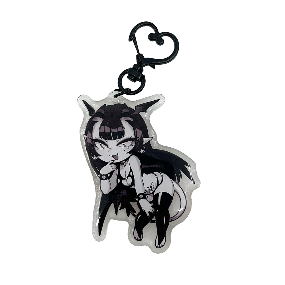 Merunyaa Double-Sided Acrylic Keychain | Gamer Supps