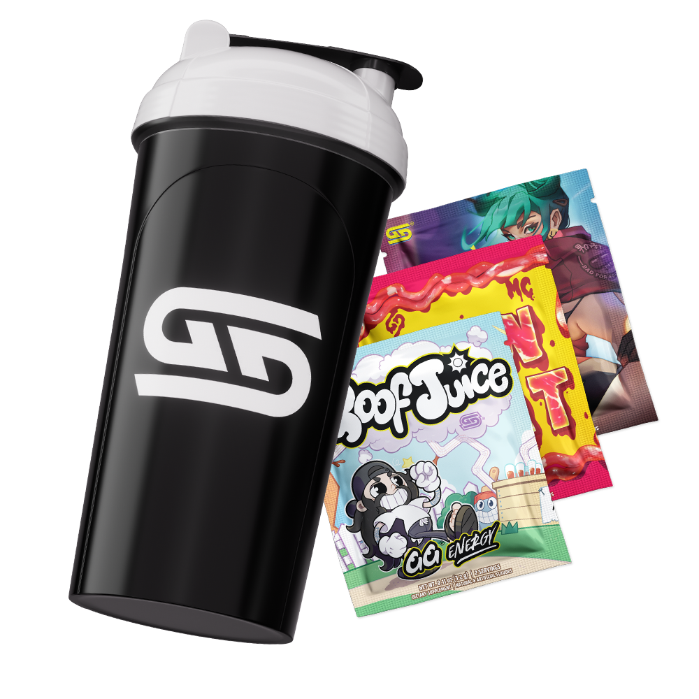 24oz All Over Print Shaker - Killer Whale - Gamer Supps