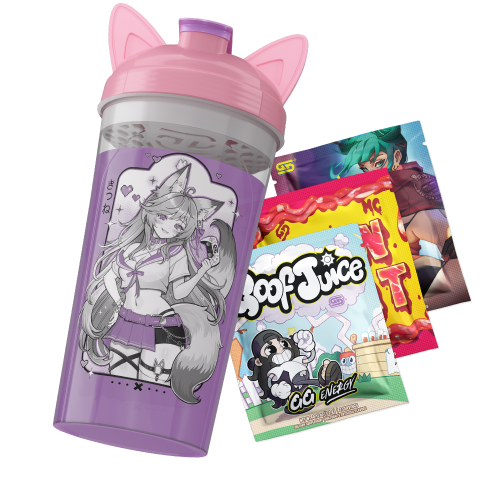 Waifu Cups x Kitsunero - Gamer Supps