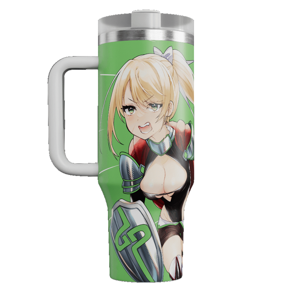 Metal Waifu Tumbler: Knight