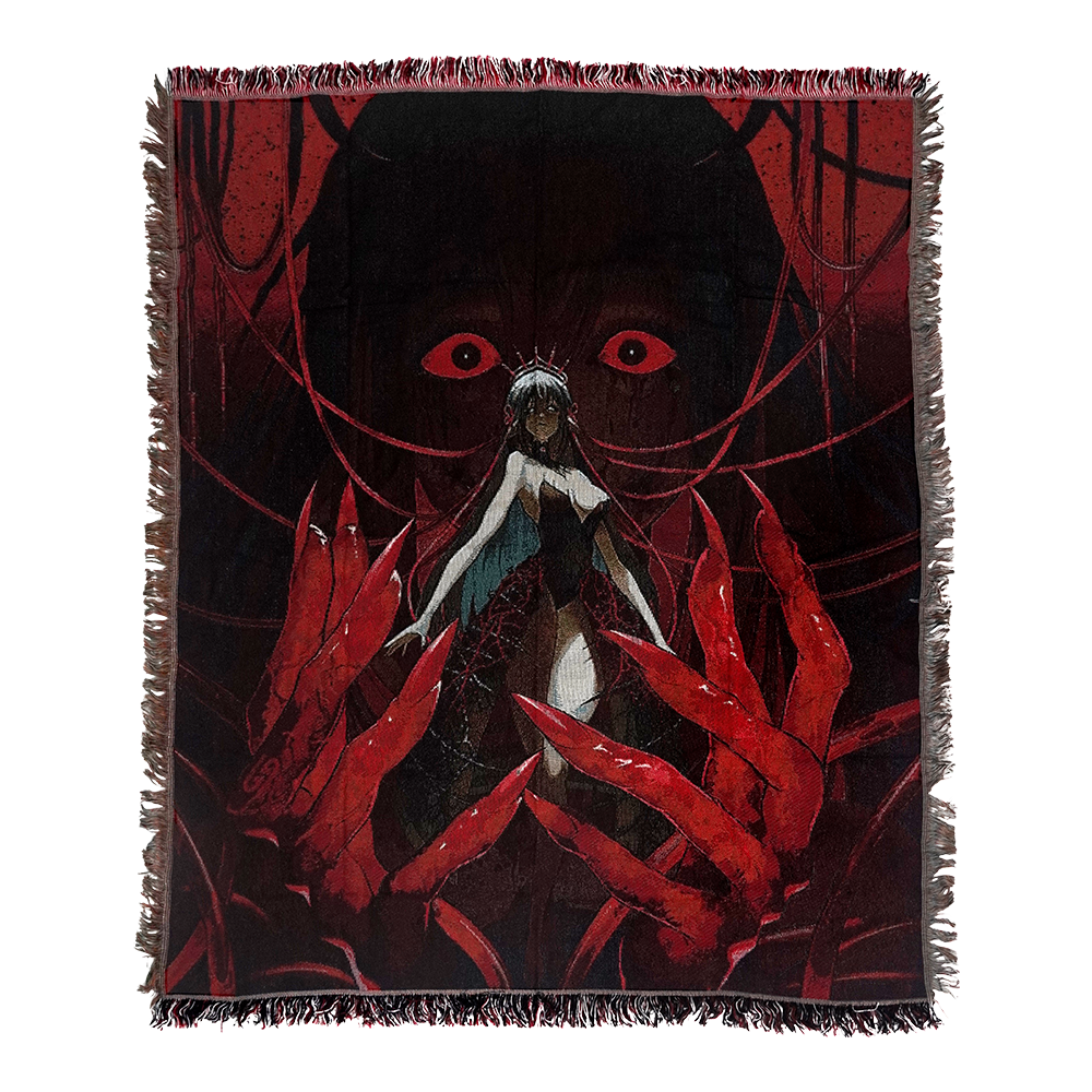 Layna Lazar: Bloodqueen Tapestry Blanket - Gamer Supps