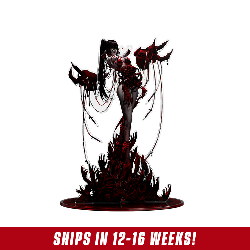 Layna Lazar: Crimson Bloom Acrylic Standee - Gamer Supps