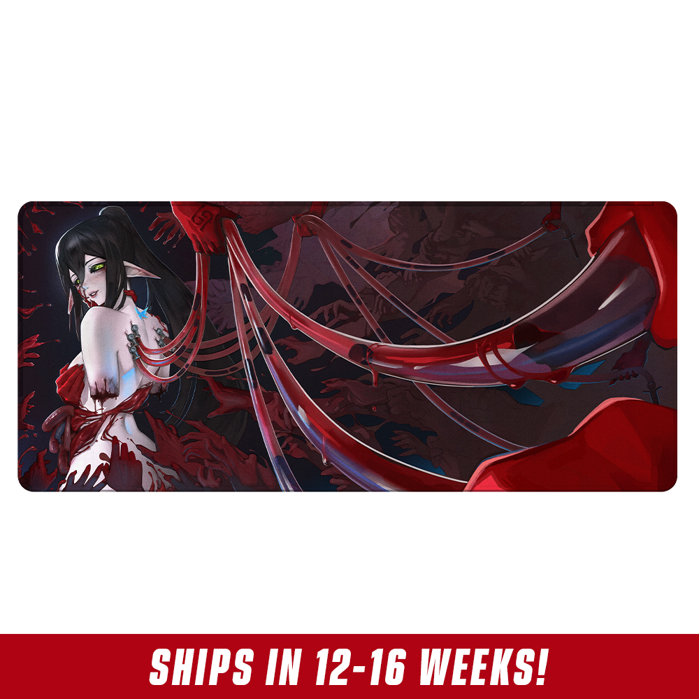 Layna Lazar: Crimson Bloom Mousepad - Gamer Supps