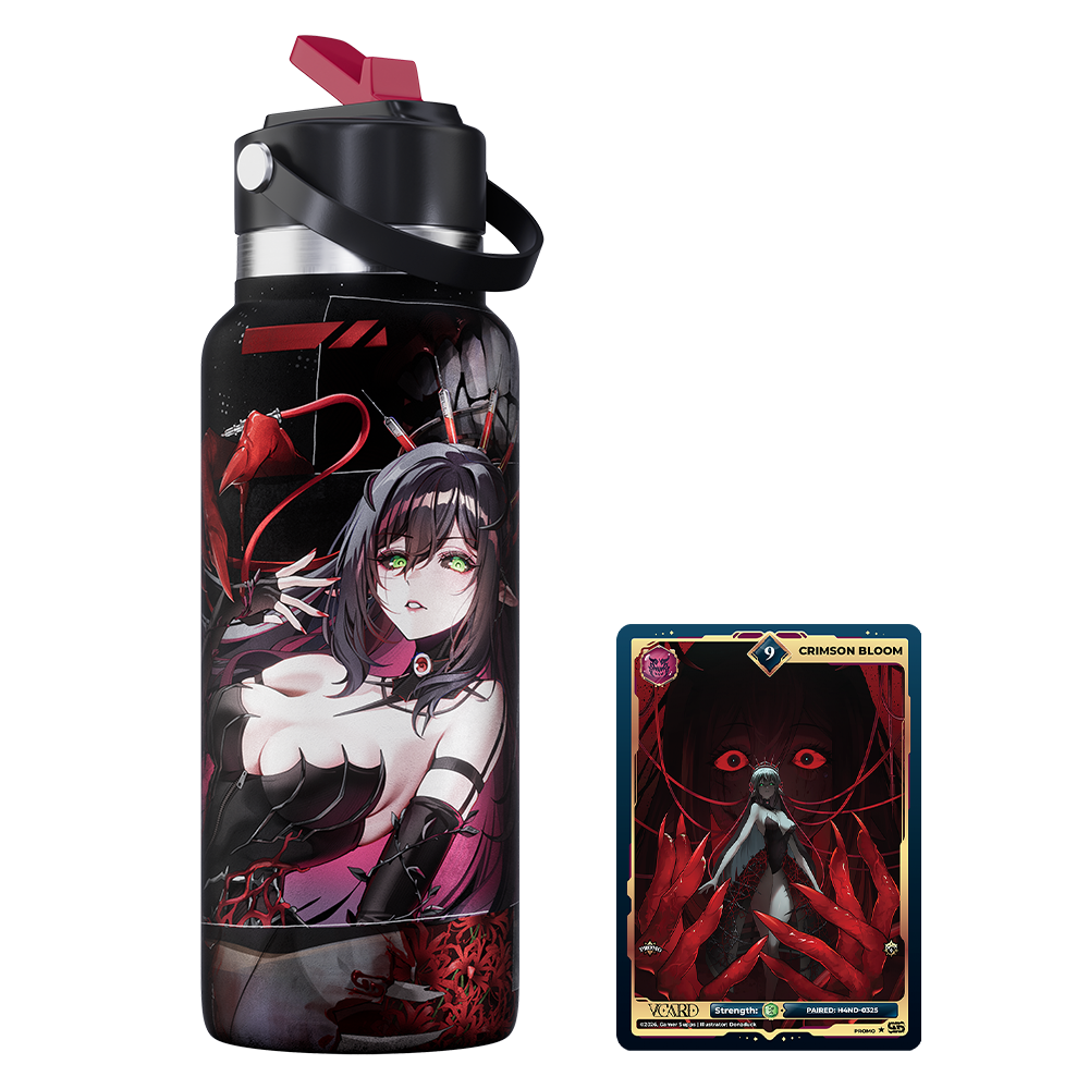 Waifu Cups x Layna Lazar: Blood Queen Metal Tumbler - Gamer Supps